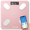 INTELIGENTNA WAGA ŁAZIENKOWA SMART SZKLANA RÓŻOWY