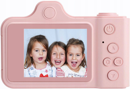 KAMERA APARAT CYFROWY DLA DZIECI +NAKLEJKI + SMYCZ