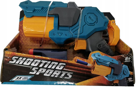 PISTOLET WYRZUTNIA DO NERF MAGAZYNEK + 3 STRZAŁKI