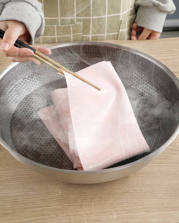 DUŻA STOLNICA SILIKONOWA MATA KUCHENNA Z MIARAMI