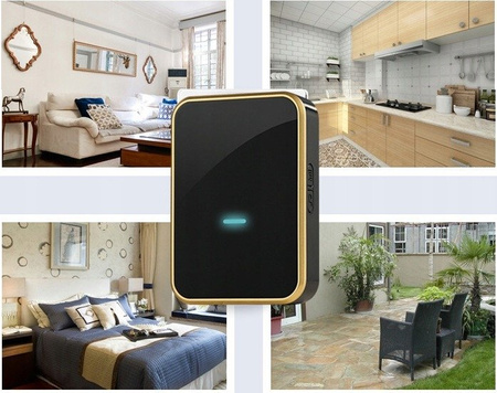 DZWONEK BEZPRZEWODOWY Q192 WODOODPORNY IP44