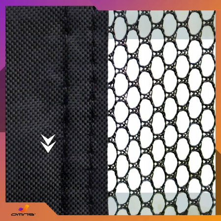 Mata celnościowa celności z otworami do bramek piłkarskich 300x200cm