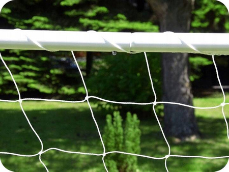 Duża metalowa bramka piłkarska treningowa + siatka + mata celności 213x150