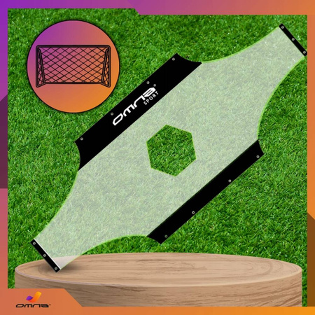 Mata celnościowa celności z otworami do bramek piłkarskich 300x200cm