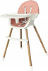 KRZESEŁKO DO KARMIENIA DLA DZIECI 3w1 TACA FOTELIK