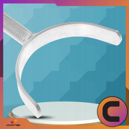 2x mocowanie uchwytu do barierki ochronnej – adapter do słupka/profilu