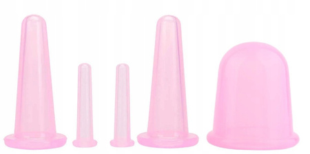 Bańki silikonowe do masażu twarzy i ciała CELLULIT