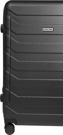 Walizka średnia podróżna solidna torba bagaż kufer lekka kółka samolot 63L