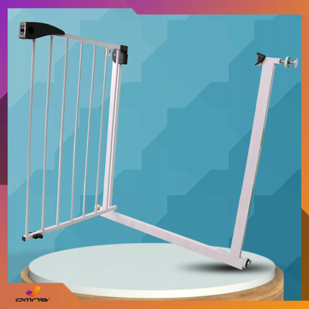 Bramka zabezpieczająca barierka ochronna na schody drzwi rozporowa płotek