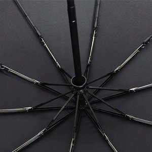 PORZĄDNY PARASOL PARASOLKA AUTOMAT SKŁADANY WŁÓKNO