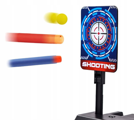 TARCZA ELEKTRYCZNA DO WYRZUTNI NERF CEL STRZELNICA