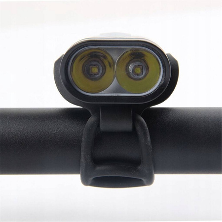 Zestaw LED tył przód XPG500 na USB Lampka rowerowa