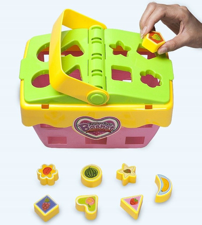 MINI KOSZ KOSZYK PIKNIKOWY + 48 AKCESORIÓW + TORT