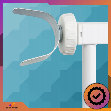 2x mocowanie uchwytu do barierki ochronnej – adapter do słupka/profilu