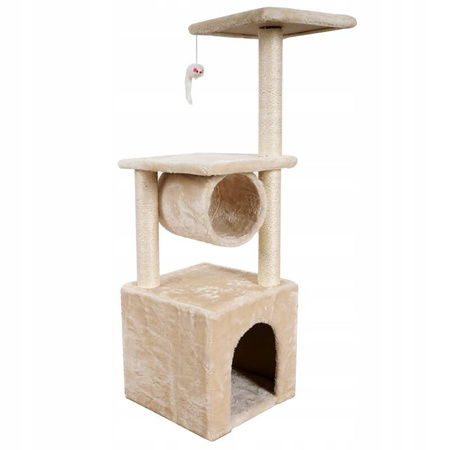 DRAPAK DRZEWKO WIEŻA DLA KOTA DUŻY DOMEK BUDKA LEGOWISKO SŁUPEK MYSZKA