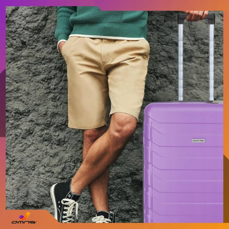 Walizka mała podróżna solidna torba bagaż kufer lekka kółka samolot 40L