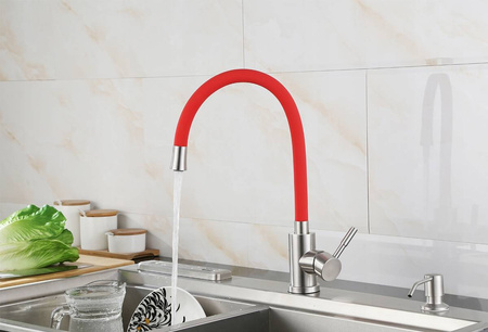 FLEX CZARNA BATERIA KUCHENNA ELASTYCZNA WYLEWKA