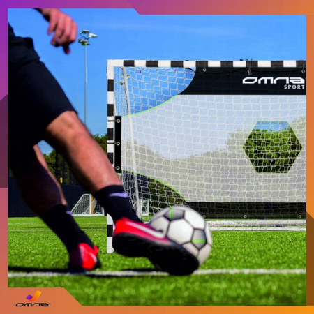 Mata celnościowa celności z otworami do bramek piłkarskich 300x200cm