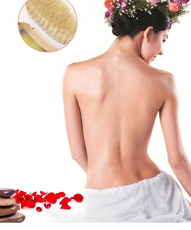 Szczotka do masażu ciała na sucho TAMPICO AGAWA