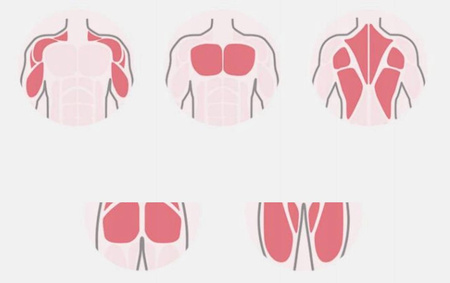 PISTOLET DO MASAŻU BEZPRZEWODOWY 100W + 8 KOŃCÓWEK
