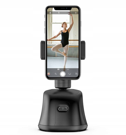 Obrotowy uchwyt robot na smartfona do nagrywania