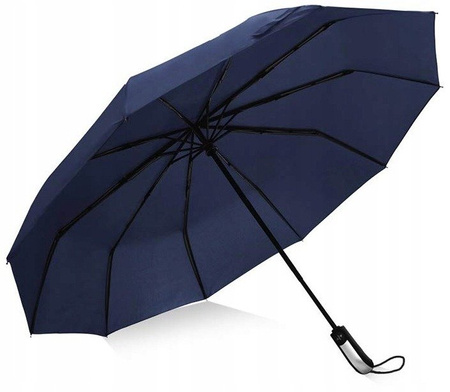 PORZĄDNY PARASOL PARASOLKA AUTOMAT SKŁADANY WŁÓKNO