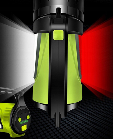 LATARKA SZPERACZ AKUMULATOROWA LED XM-L T6 USB