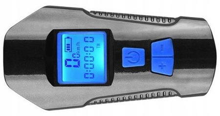 LAMPKA ROWEROWA LED LICZNIK KM+TYŁ PRĘDKOŚCIOMIERZ