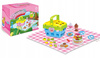 MINI KOSZ KOSZYK PIKNIKOWY + 48 AKCESORIÓW + TORT