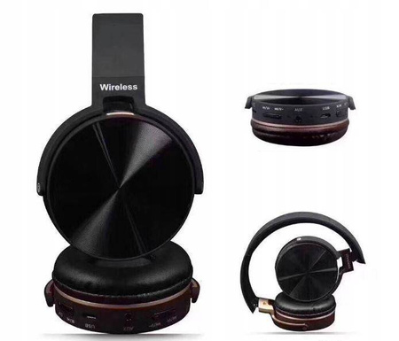 BEZPRZEWODOWE SŁUCHAWKI BLUETOOTH SD MP3 RADIO 950