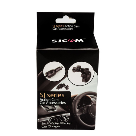 Ładowarka samochodowa do kamery (ładowarka+uchwyt)