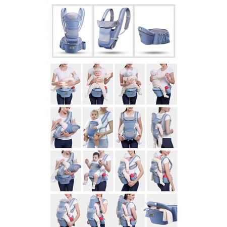 NOSIDEŁKO 15w1 NOSIDŁO BIODROWE 25KG SIEDZISKO