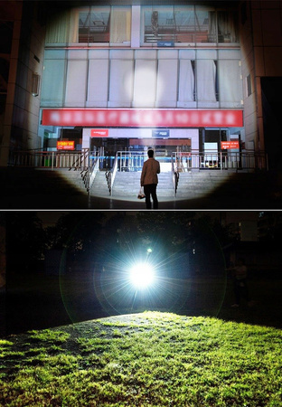 LATARKA SZPERACZ AKUMULATOROWA LED XM-L T6 USB