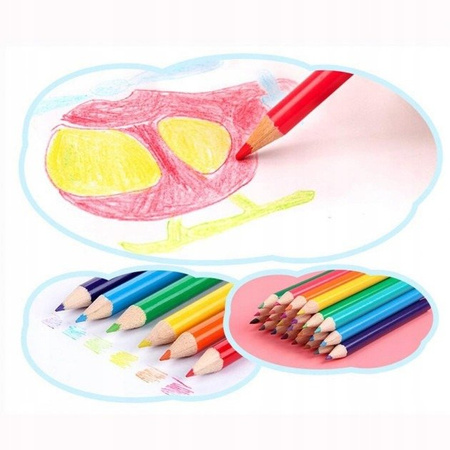 Zestaw Mega Art 288 elementów Pisaki Kredki