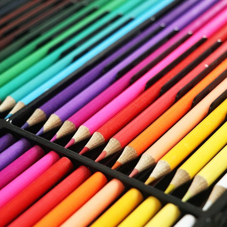 Zestaw Mega Art 288 elementów Pisaki Kredki