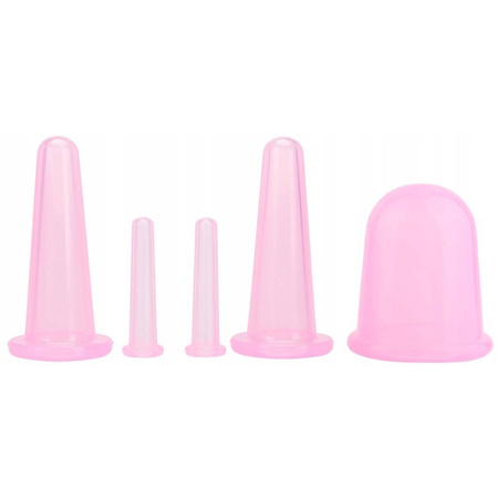 Bańki silikonowe do masażu twarzy i ciała CELLULIT