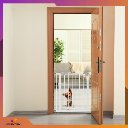 Bramka zabezpieczająca barierka ochronna na schody drzwi rozporowa płotek