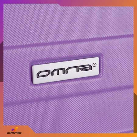 Walizka średnia podróżna solidna torba bagaż kufer lekka kółka samolot 63L