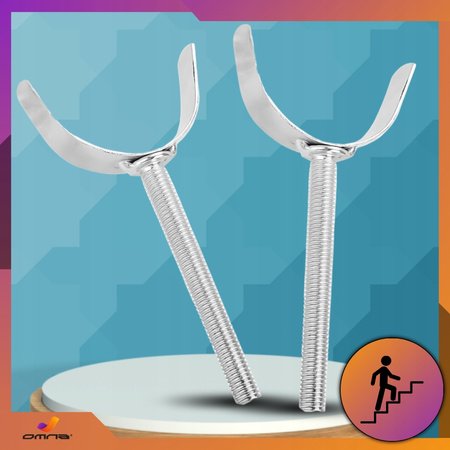 2x mocowanie uchwytu do barierki ochronnej – adapter do słupka/profilu