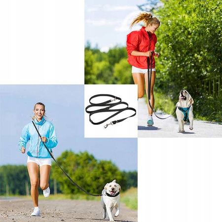 SMYCZ DLA PSA REGULOWANA PODWÓJNA 5m NAJMOCNIEJSZA