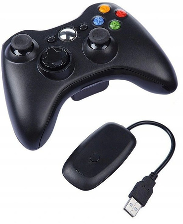 BEZPRZEWODOWY GAMEPAD XBOX 360 PC DUAL SHOCK PAD