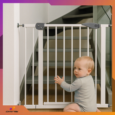 Bramka zabezpieczająca barierka ochronna na schody drzwi rozporowa płotek