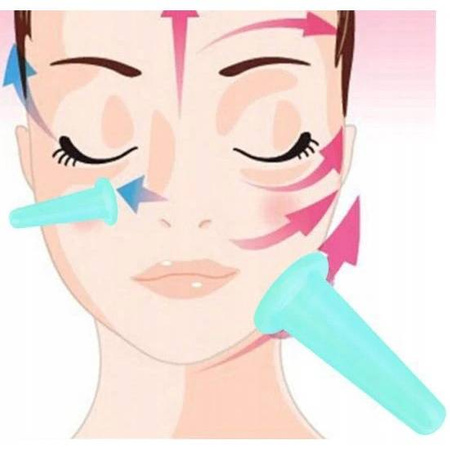 Bańki silikonowe do masażu twarzy i ciała CELLULIT