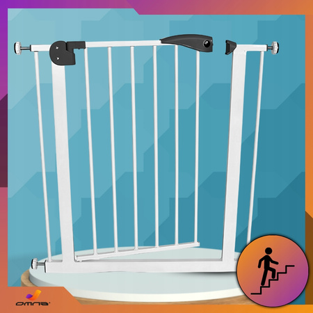 Bramka zabezpieczająca barierka ochronna na schody drzwi rozporowa płotek