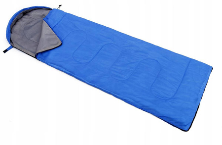 ŚPIWÓR TURYSTYCZNY ZIELONY CIEPŁY 210x75cm