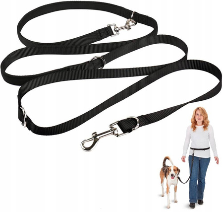 SMYCZ DLA PSA REGULOWANA PODWÓJNA 5m NAJMOCNIEJSZA
