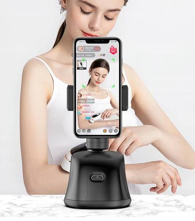 Obrotowy uchwyt robot na smartfona do nagrywania