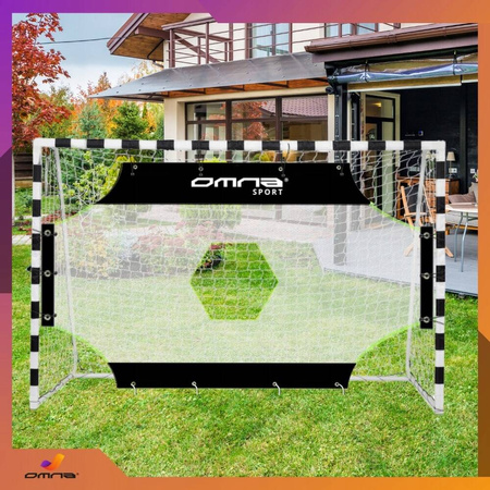 Mata celnościowa celności z otworami do bramek piłkarskich 300x200cm