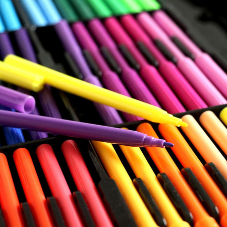 Zestaw Mega Art 288 elementów Pisaki Kredki