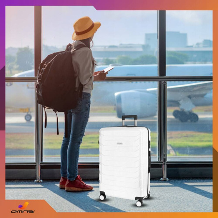 Walizka mała podróżna kabinowa na kółkach torba ABS kuferek dla dzieci 40L